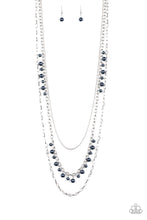 Load image into Gallery viewer, Pearl Pageant - Blue Necklace