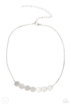 Load image into Gallery viewer, Slimmer Glimmer - Silver Choker Necklace