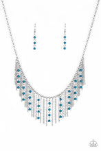 Load image into Gallery viewer, Harlem Hideaway - Blue Necklace