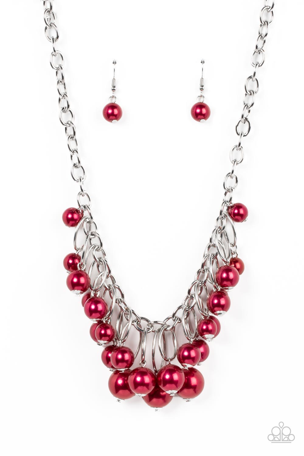 Powerhouse Pose - Red Necklace