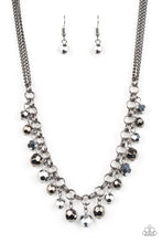Load image into Gallery viewer, And The Crowd Cheers - Black (Gunmetal) Necklace