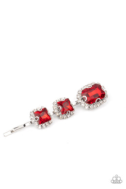 Teasable Twinkle - Red Bobby Pin