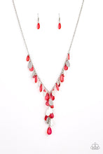 Load image into Gallery viewer, Sailboat Sunsets - Red Necklace