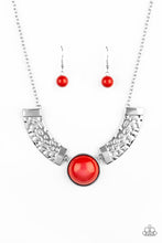 Load image into Gallery viewer, Egyptian Spell - Orange Necklace