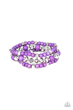 Load image into Gallery viewer, Mountain Artist - Purple Set of Bracelets