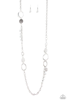 Unapologetic Flirt - Silver Necklace