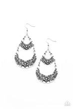 Load image into Gallery viewer, Springtime Gardens - White Earrings