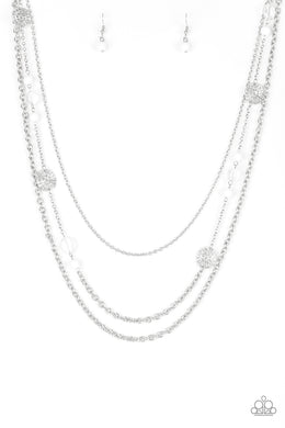 Pretty Pop-tastic! - White Necklace