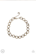 Load image into Gallery viewer, 90s Nostalgia - Brass Choker Necklace