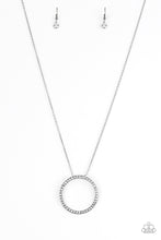 Load image into Gallery viewer, Center Of Attention - Black Gunmetal Necklace