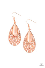 Load image into Gallery viewer, Glowing Tranquility - Copper Earrings