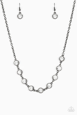 Starlit Socials - Black Necklace