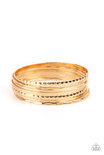 Load image into Gallery viewer, How Do You Stack Up? - Gold Set of Bracelets