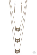 Load image into Gallery viewer, Seasonal Charm - Brass Necklace