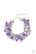 Load image into Gallery viewer, Plentiful Pebbles - Purple Bracelet