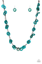 Load image into Gallery viewer, Waikiki Winds - Blue Necklace