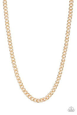 Full Court - Gold Necklace
