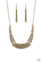 Load image into Gallery viewer, Stick To The ARTIFACTS - Brass Necklace