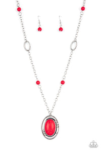 Mojave Meditation - Red Necklace