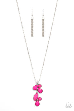 Wild Bunch Flair - Pink Necklace