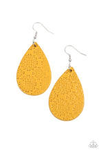 Load image into Gallery viewer, Stylishly Subtropical - Yellow Earrings