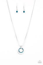 Load image into Gallery viewer, Front and CENTERED - Blue Necklace