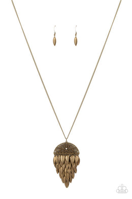Canopy Cruise - Brass Necklace