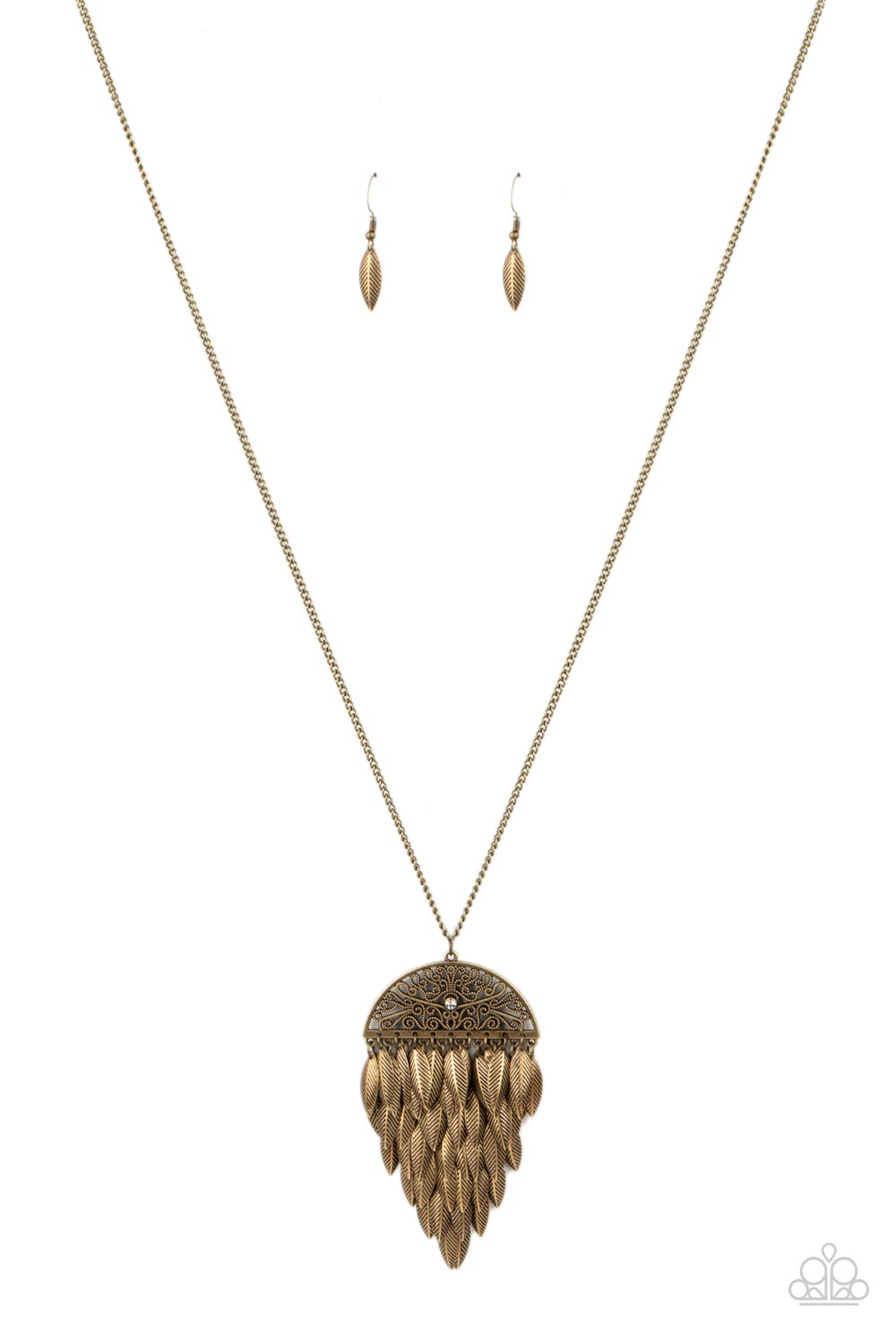 Canopy Cruise - Brass Necklace