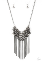 Load image into Gallery viewer, DIVA-de and Rule - Black Gunmetal Necklace