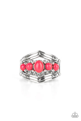 Show-Stopping Chevron - Pink Ring