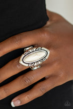 Load image into Gallery viewer, Santa Fe Serenity - White Ring