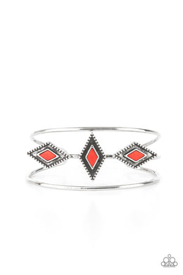 Desert Diamondback - Red Bracelet