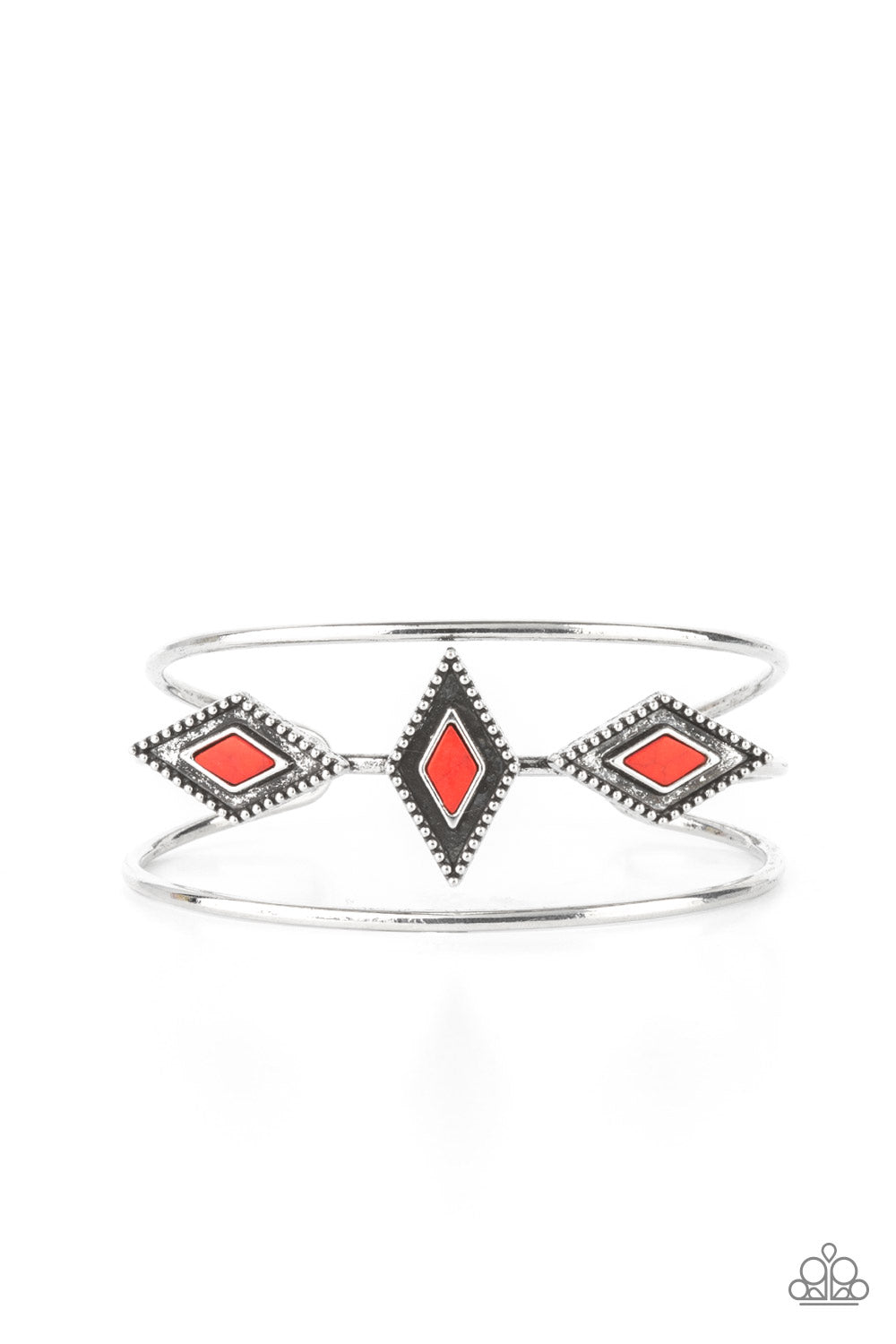 Desert Diamondback - Red Bracelet