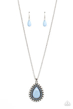 Load image into Gallery viewer, DROPLET Like Its Hot - Blue Necklace