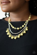 Load image into Gallery viewer, Awe-Inspiring Iridescence - Yellow Necklace