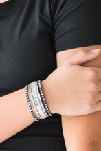 Load image into Gallery viewer, Rock Star Rocker - Blue Bracelet