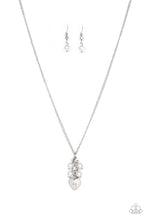 Load image into Gallery viewer, Pop It and LOCKET - White Necklace