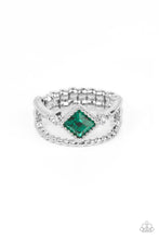 Load image into Gallery viewer, Angling for Attention - Green Dainty Ring