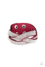 Load image into Gallery viewer, Nice Girls Finish Last - Pink Snap Bracelet