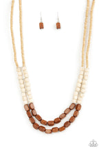 Load image into Gallery viewer, Bermuda Bellhop - Brown Necklace