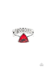 Load image into Gallery viewer, Tenacious Twinkle - Red Dainty Ring