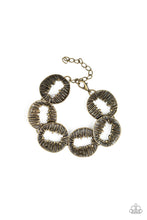 Load image into Gallery viewer, Cut It Out! - Brass Bracelet