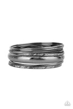 Load image into Gallery viewer, Stackable Stunner - Black Set of Bracelets