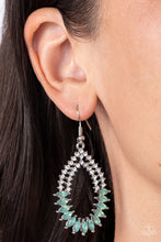Load image into Gallery viewer, Lucid Luster - Green Earrings