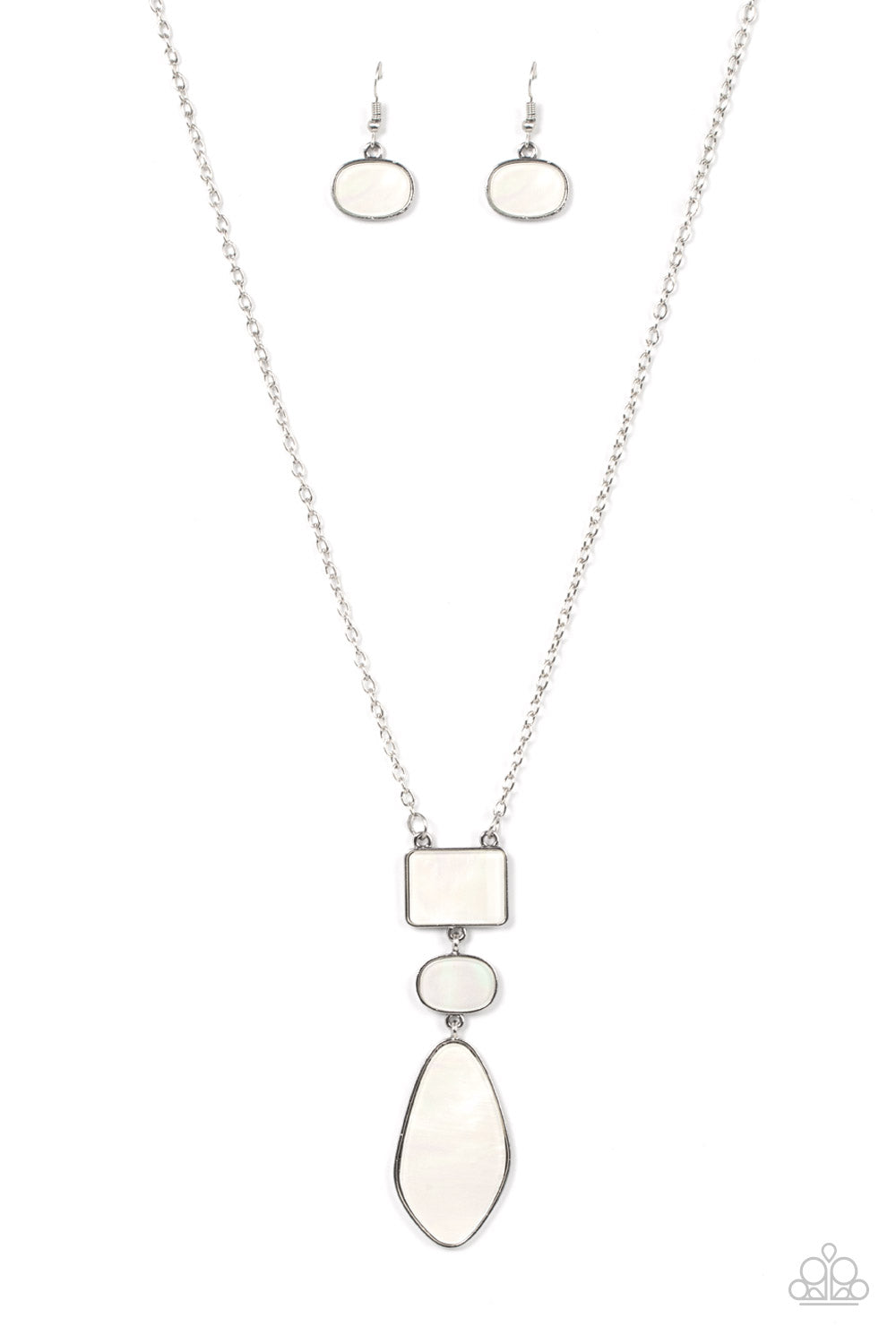Hidden Cove - White Necklace