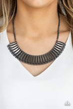 Load image into Gallery viewer, My Main MANE - Black Gunmetal Necklace