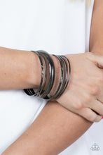 Load image into Gallery viewer, Stackable Stunner - Black Set of Bracelets