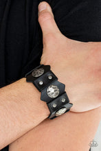 Load image into Gallery viewer, Electrified Edge - Black Bracelet