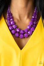 Load image into Gallery viewer, Summer Excursion - Purple Necklace