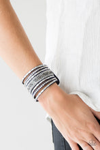 Load image into Gallery viewer, Rhinestone Rumble - Blue Bracelet